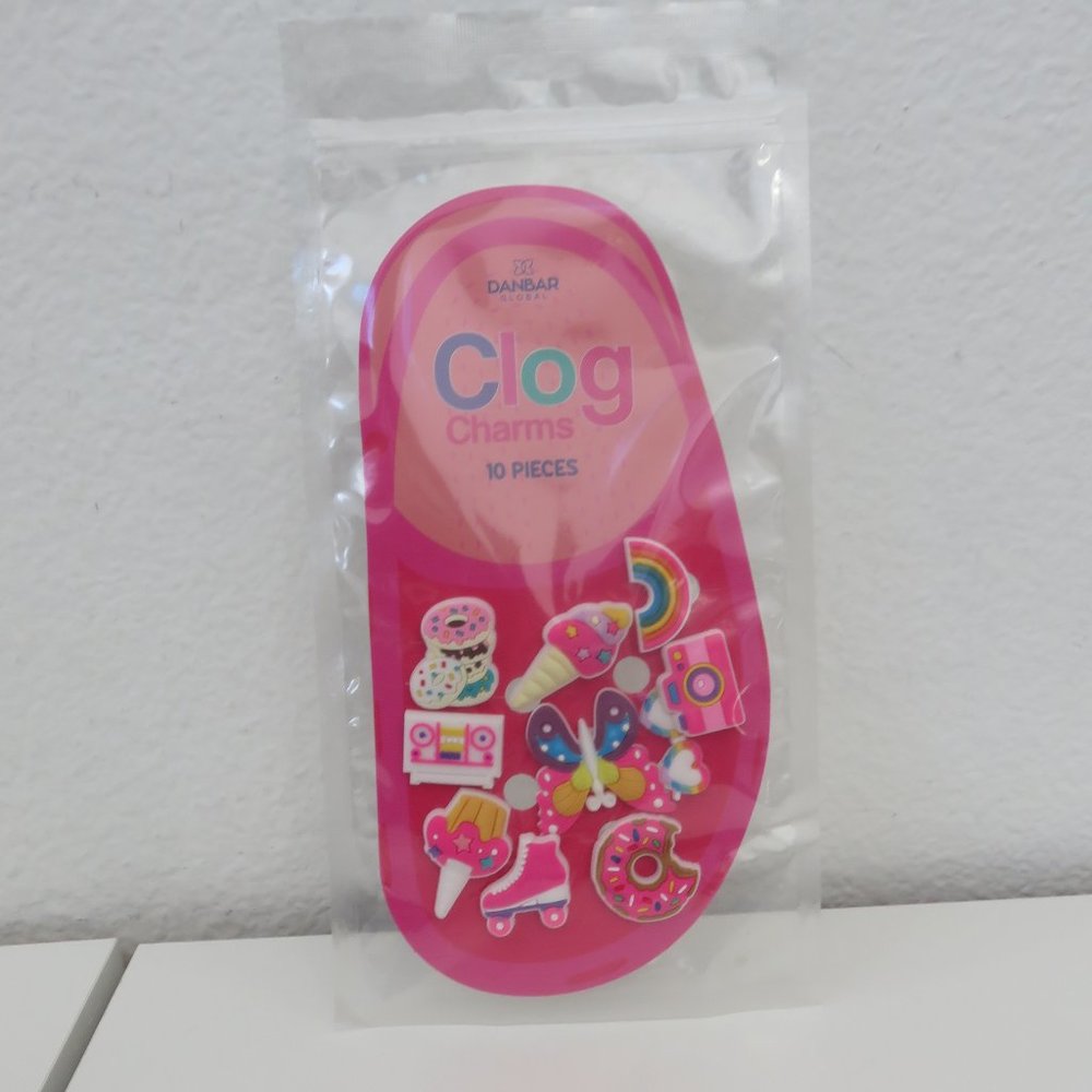 10 Decorative Shoe Charms for Clogs or Crocs